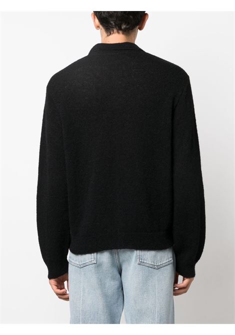 maglia evening polo uomo nera OUR LEGACY | M4213ECFSE
